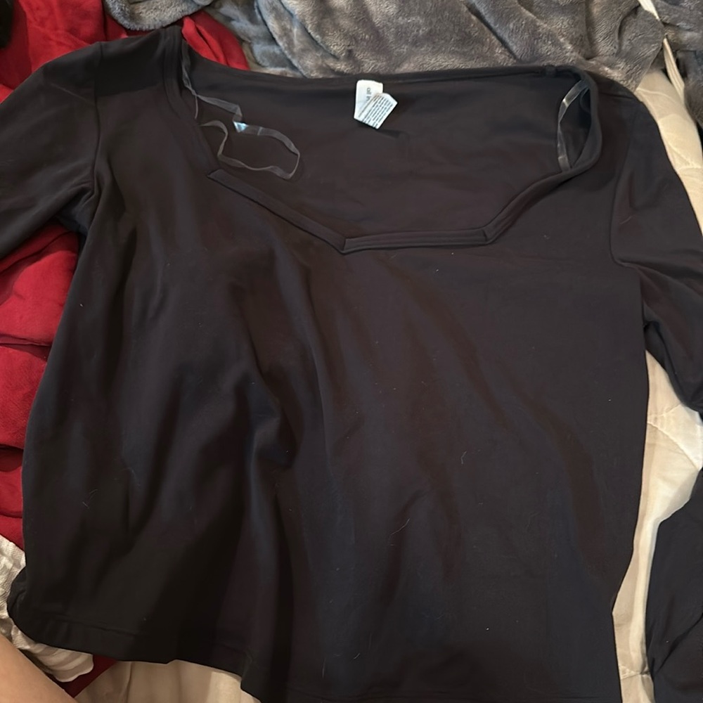 Long sleeve workout top